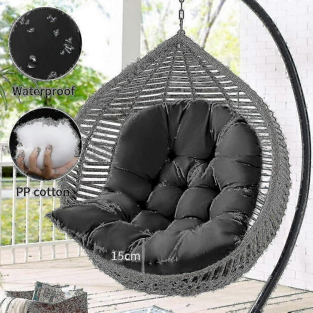 Garden Indoor Hanging Egg Swing Hammock Chair Seat Thick Pad Cushion Pillow Pads (including Seat Cushion Only)