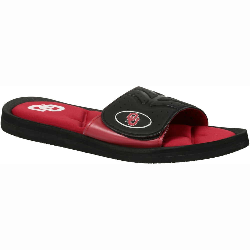 NCAA Oklahoma Men's Cushion Slide Sandals