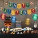 thumbnail image 2 of Suministro para fiesta de cumpleaños de Harry Potter, pancarta desechable, adorno para tarta, bandera colgante, decoración de cumpleaños, máscara de harry potter, cosplay, 2 of 5
