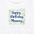 thumbnail image 4 of Inktastic Happy Birthday Mommy Girls Baby Dress, 4 of 5