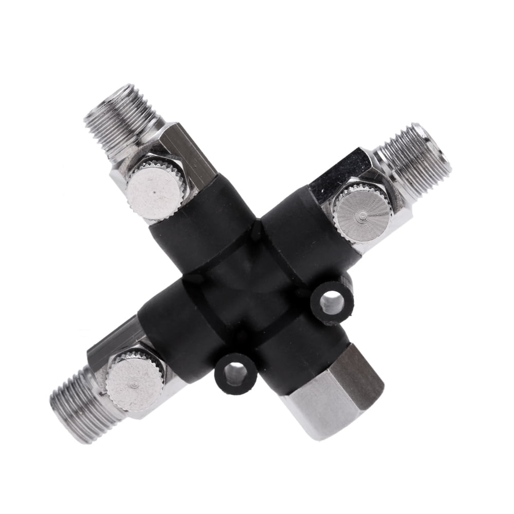 3Way Airbrush Air Hose Splitter Manifold Professional Airbrush