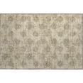 thumbnail image 2 of Addison Rugs Mayfield Premium Machine Washable Transitional Damask Gold Rectangle Rug, 1'8" x 2'6", 2 of 6