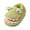 Green, variant on EHJRE Dinosaur Slippers Comfort Anti Skid Sole Cute Winter Warm Household Slides Shoes 38 to 39