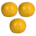 thumbnail image 2 of Pelotas de Malabarismo, 3 piezas de 6,3 cm Pu + Juego de Pelotas de Malabarismo de Payaso de Goma Fina Con Bolsa de Red Para Profesionales Principiantes, 2 of 7