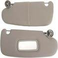 thumbnail image 5 of Grey Left Driver and Right Passenger Side Sun Visor Without Sunroof Compatible with Dodge 2002 2003 2004 2005 2006 2007 2008 2009 Ram 1500 2500 3500, Replace#1CT11TL2AA 1CT18TL2AA, 5 of 5