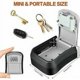 thumbnail image 3 of Caja de seguridad para llaves, caja de llaves pequeña para exteriores montada en la pared, caja de llaves con código digital reiniciable de 4 dígitos, caja de llaves impermeable para el, 3 of 5