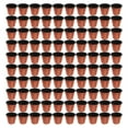 thumbnail image 4 of 100Pcs Plastic Flower Pots Round Plant Pots For Potting Plants Cuttings Herbs Succulents Gardens Porches Greenhouses Spare Parts, 4 of 8