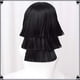 thumbnail image 4 of Peluca de cosplay Wiggy Mermaid Obanai para disfraz de DS, color negro, 4 of 6