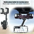 thumbnail image 3 of Car Rearview Mirror Phone Retractable 360 Cell Phone Clip For Phone Mount GPS Phone Mobile Stand Support, 3 of 6