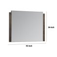 thumbnail image 5 of 45 Inch Dee Rectangular Dresser Mirror, Wood Accents, Oat Brown, 5 of 5