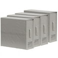 thumbnail image 2 of Foldable Bedding Organizer Linen Fabric Storage Bins For Bed Sheets Duvet Covers, 2 of 5