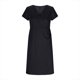 thumbnail image 5 of mfyjkho Vestidos casuales para mujer, Vestido informal hasta la rodilla con cuello en V y manga corta de color liso para mujer. Vestidos de fiesta para mujer xxl, 5 of 7