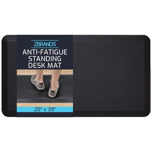 ZBRANDS Anti Fatigue Mat for Standing Desk - Large Standing Desk Mat - 20"x39" - Standing Pad for Stand Up Desk, Office Standing Mat, Ergonomic Stand