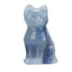 thumbnail image 2 of Estatuilla De Piedra De Chakra, Piedra Curativa Energética De Meditación Para Aliviar El Estrés Con Decoración En Forma De Gato Para El Hogar Y La Oficina, 2 of 7
