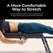 Sunny Health & Fitness Inversion Table, Adjustable Stretch & Decompression Trainer for Home Fitness