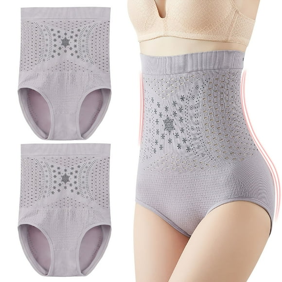 Outfmvch Thigh Shapers Shaping Panties Waist Shapers High Waisted Shaper Pants Traceless Butt Gaine Amincissante Warm Yoga Fajas Short Reductoras Tummy Control Shapewear(clearance) Gray Xl