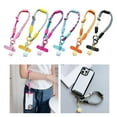 thumbnail image 2 of RUISINERY Adjustable Antidrop Phone Lanyard Minimalists Design Detachable Tethers Metal Hardware Fit for Secure Carry, 2 of 7