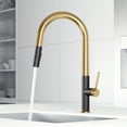 thumbnail image 3 of Vigo Vg02029 Greenwich 1.8 GPM Single Hole Pull Down Kitchen Faucet, 3 of 16