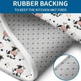 thumbnail image 4 of White Cow Dot Pattern Bathroom Rugs Sets 3 Piece,Toilet Cover Set,Absorbent Non Slip Bathroom Mats Sets with U-Shaped Contour Rug Toilet Rug Set, 4 of 5