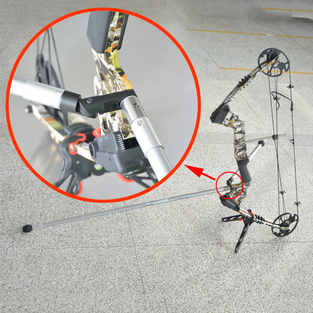 Archery Stabilizer Set Anti-Vibration Bar Balance Rod V-Bar Recurve Compound Bow 