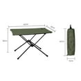 thumbnail image 2 of Splihome Ultra-Lightweight Foldable Camping Table For Outdoor Barbecue and Picnic Army Green, 2 of 8