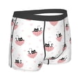 thumbnail image 4 of Uemuo Umbrella Cat Pattern Men's Boxer Briefs,Trunk Anti-Chafing,Comfortable, Durable, and Stylish Underwear-X-Large, 4 of 9