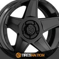 thumbnail image 4 of 20x10 Dropstars 648BB Satin Black W/Gloss Black Lip Wheel 5x5 (-25mm), 4 of 5