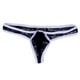 thumbnail image 2 of hombre Seda de Ropa interior suave Calzoncillos Bikinis - En y negro 68-95cm / 26.77-37.40inch En blanco y negro BLESIY Ropa interior de hombre, 2 of 8