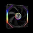 thumbnail image 4 of GAMDIAS AEOLUS P2-1201 ARGB Case Fan 120mm x1 & Reverse Blade x1, Hassle-Free Cable Management 2400 RPM PWM RGB - Black, 4 of 4