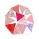 thumbnail image 1 of GOOHOCHY 1 banderín floral triangular para colgar, decoración para bodas, cumpleaños, baby showers y fiestas., 1 of 8