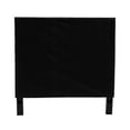thumbnail image 6 of Poundex Furniture Twin Upholstered Bed Frame with Slats in Black Faux Leather, 6 of 8