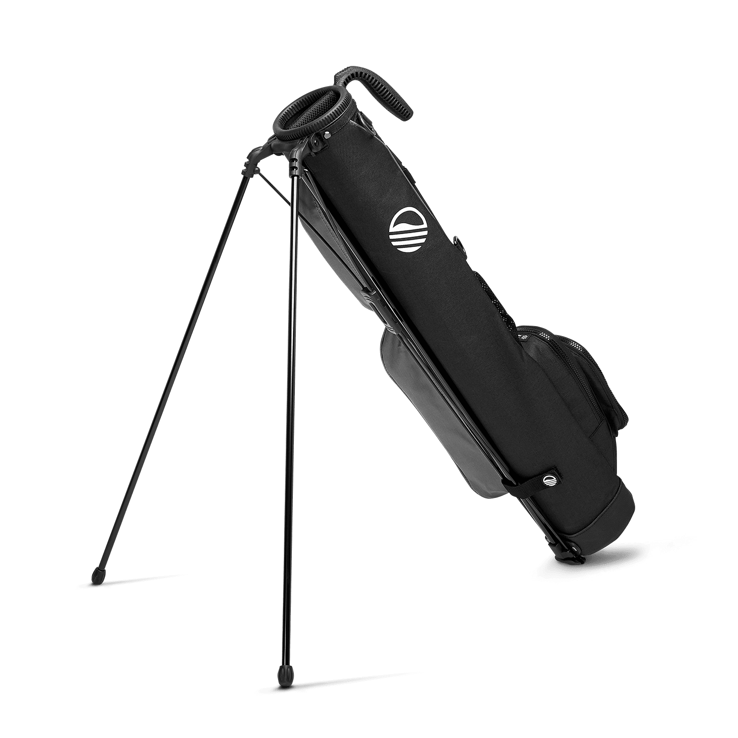 Sunday Golf 31 Inch Loma Lightweight Golf Bag, Matte Black