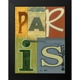 thumbnail image 2 of Vision Studio 12x14 Black Modern Framed Museum Art Print Titled - Paris, 2 of 5