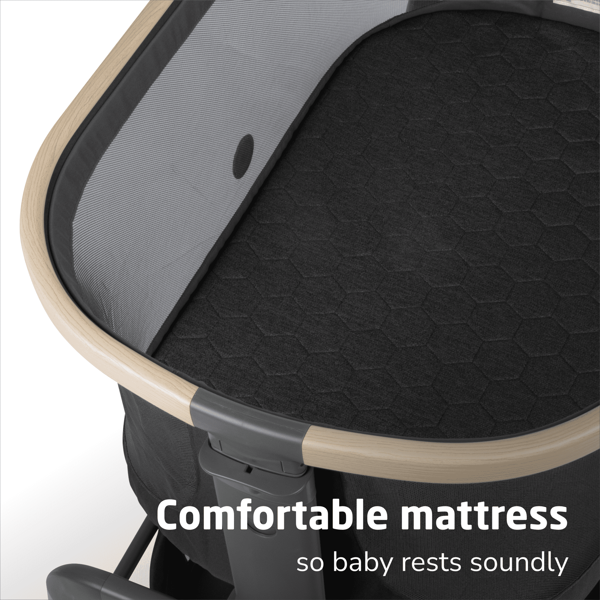 Maxi-Cosi Iora Bedside Bassinet, Classic Graphite