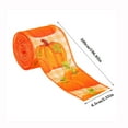 thumbnail image 3 of Hbdhejl Fall Autumn Wired Edge Ribbon Thanksgiving Wired Ribbon Pumpkin Maple Leaf Truck Wired Ribbon Wrapping Crafts Ribbon For Autumn Decorations, 3 of 5