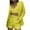 Yellow, variant on Womens Blazer Jacket Summer Two Piece Set Short Sleeve Sexy Cardigan Shorts Suit