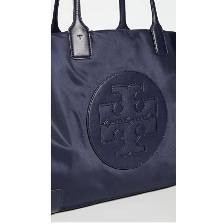 Tory Burch Navy Ella Canvas Tote, Best Price and Reviews