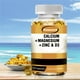 thumbnail image 5 of Calcio + Magnesio + Zinc y Vitamina D3: Favorece la salud de los huesos, músculos y nervios y promueve la absorción de calcio - 120 s, 5 of 5