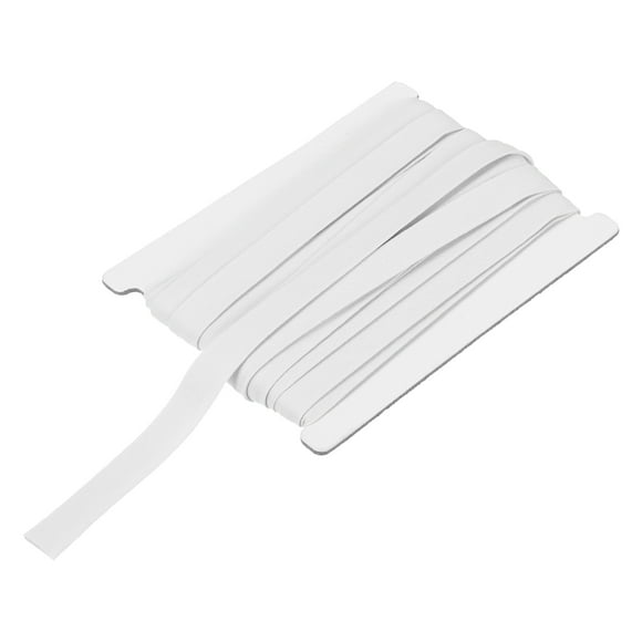 3/8 Inch Double Fold Bias Tape Continuous Bulk Bias Tape White 6 Yards