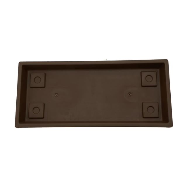 Bandeja para Plantas The HC Companies Venetian 44x19x4 cm Chocolate