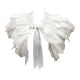 thumbnail image 1 of Chal de plumas para mujer, vestido con lazos de para espectáculo, fiesta de graduación, carnaval, 1 of 8