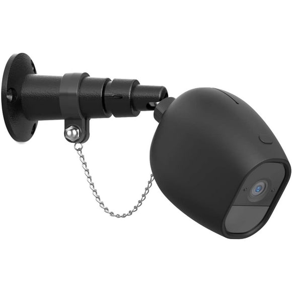 HOLACA Security Outdoor Mount for Arlo pro Arlo pro 2 with Anti-Theft Chain,Silicone Protective Case-Extra Protection