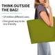thumbnail image 2 of Balery Olive Bolsa Tote Estilo Estético con Cremalleras, Bolsa de Hombro, Bolsa de Compras Grande y Plegable, 2 of 8