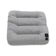 thumbnail image 2 of Heated Chair Pad USB Graphene Heating Thickened Electric Heating Cushion for Home 5V Light Gray, 2 of 12