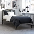 thumbnail image 1 of Richmond Twin XL Solid Wood Platform Bed in Grey, 1 of 11