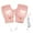 Pink, variant on TERGAYEE USB Heated Gloves,Knitting Hands Full & Half Heated Fingerless Heating Warmer with Button Washable Design,Winter Gloves