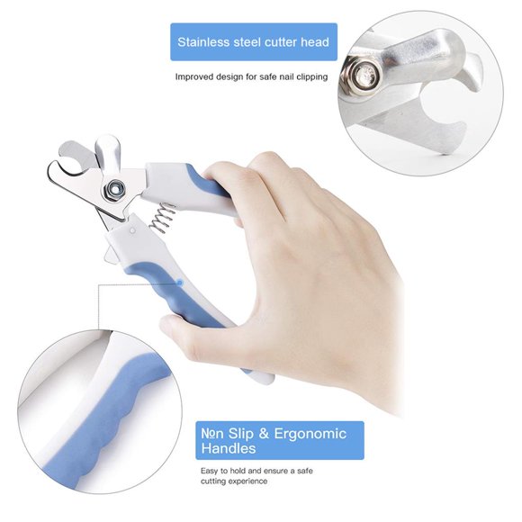 pitrice Pet Dog Cat Nail Clippers Professional Nail Clippers with Sharp Blade Safety Pet Nail Clippers