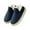 Navy, variant on Unisex-Adult Slipper Booties, Plush Lining Closed Back Bedroom Slippers, Slip-On Warm House Shoes for Indoor Outdoor