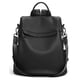 thumbnail image 1 of Mochila de Viaje Antirrobo Telena Bolso Telena para Mujeres Cuero Sintético con Correa y Borla Negro, 1 of 3