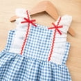 thumbnail image 6 of Leey-World Baby and Girls Smocked Easter Bunny Bishop Dress(Blue,2-3 Years), 6 of 9